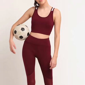 Soutien-gorge de sport respirant et confortable, sans élasticité, avec bretelles réglables et couvrance intégrale - Product Image 4