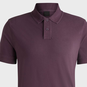 Polo Homme Imprimé Uni de Haute Qualité, Vente Chaude, Personnalisé, Léger, Respirant, 100% Coton, Écologique - Product Image 2
