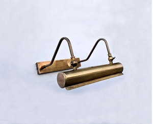 Mid Century Modern Brass Picture <b>Light</b> Antique Raw Brass Finish Adjustable Gallery <b>Wall</b> <b>Light</b> Luxury Artwork Painting Display - Product Image 3