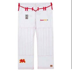 ชุดยูโด Shoyorol รุ่นใหม่ สีขาว หมายเลข 146 สำหรับนักกีฬาบราซิลเลียนยิวยิตสู (BJJ) ระดับมืออาชีพ สำหรับการแข่งขัน - Product Image 3