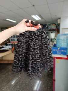 100% cheveux humains vietnamiens bruts vierges trame bouclée birmane naturelle prix de gros bon marché de haute qualité - Product Image 5