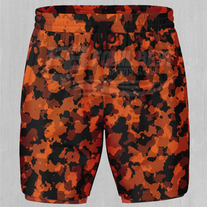 Pantalones Cortos Deportivos de Malla con Estampado Digital, Transpirables, de Cintura Elástica, de Alta Calidad, para Verano, de Secado Rápido, para Hombre - Product Image 3