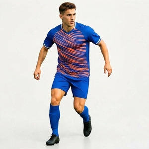 Vente en gros – Maillot de football/soccer extérieur pour homme, saison 2026/27, en polyester respirant, écologique, design personnalisé - Product Image 4