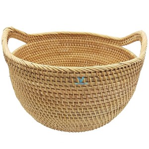 Cesto de Ropa de Bambú y Ratán de Nuevo Diseño, Hecho a Mano con Fibra Natural, Organizador de Almacenamiento para el Hogar, Venta al Por Mayor - Product Image 1