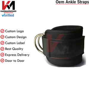 Training Ankle Strap Gym Cable Attachment Leg Workout Fitness Strap Supplier - Product Image 3