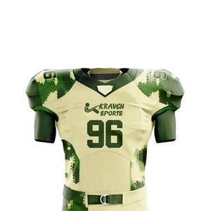 Uniforme de Fútbol Americano con Diseño Impreso 2026 en Venta, Uniforme de Fútbol Americano Moderno de Manga Corta - Product Image 4