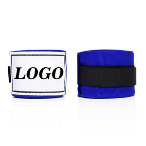 Vendas al por mayor de vendajes de boxeo con logo personalizado, 100% algodón, vendajes protectores para boxeo, artes marciales, MMA y entrenamiento de kickboxing. - Product Image 3
