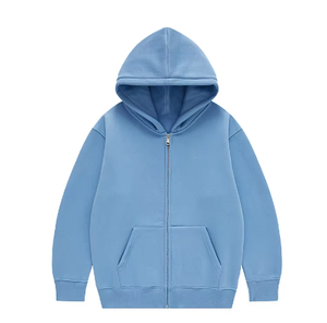 Best Selling Heavyweight 100% Cotton <b>Pullover</b> Hoodie <b>Men</b> Drop Shoulder Private Label Front Pocket Solid Streetwear Plain Dyed - Product Image 2