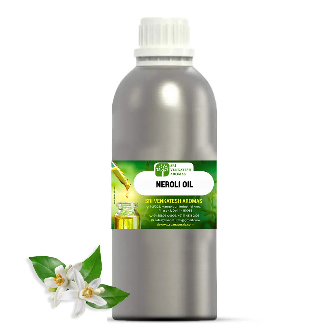 Beauty and Personal Care Product Organic Neroli Essential Oil by Sri Venkatesh Aromas