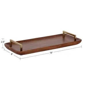 Contemporary Handmade Wood <b>Centrepiece</b> Tray Asian Zen Design for Wedding <b>Tables</b> <b>Dining</b> Rooms Hotels Restaurants-Multi-functional - Product Image 2