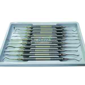 Kit de Instrumentos Dentales Restauradores de Acero Inoxidable de Alta Calidad Clase I, Juego Completo Manual - Product Image 5