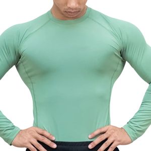 Custom Wholesale <b>Men</b> Short Sleeve Solid Color <b>Compression</b> <b>Shirt</b> Quick Dry Breathable Gym Workout Fitness Running Training Sports - Product Image 1