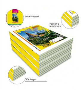 Carnet imprimé Hawamahal A4, 104 pages, 60 g/m², couverture élégante, pour étudiants et acheteurs de cadeaux - Product Image 3