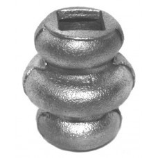 BALAJI METAL Modern Wrought Iron Decorative Studs Spindle Knots Dark Grey DIY Fence Balancer Accessories Handrail Balcony - Product Image 3