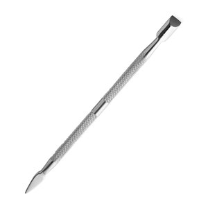 Outil de manucure en acier inoxydable, outil de manucure et de pédicure durable pour les ongles, pousse-cuticules à 2 extrémités - Product Image 3