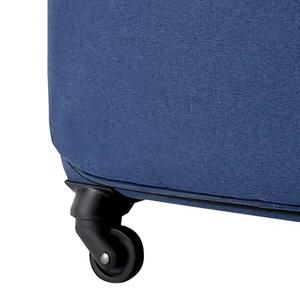 Simple Lightweight Polyester Luggage Set 3-Piece 20 24 28 Inch Expandable Soft Suitcase 4 <b>Wheels</b> Combination <b>Lock</b> Zipper Closure - Product Image 3