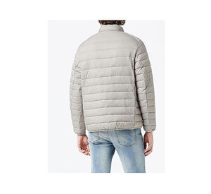 Men's Unisex Formal Spring Customized Own Branded Custom Logo Front Bubble Coated Waterproof Puffer <b>Jacket</b> High Quality - Product Image 2