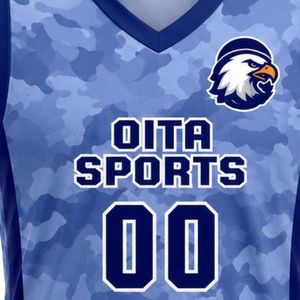 Ensemble de basketball bleu marine pour hommes, maillot sans manches et short, uniforme de performance, entraînement sportif, tenue de tournoi - Product Image 5