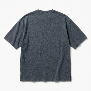 เสื้อยืดเจอร์ซีย์ปักลายสำหรับผู้ชาย ผ้าคอตตอนเนื้อหนัก 230 กรัม ทรงโอเวอร์ไซส์ ระบายอากาศได้ดี ป้องกันรอยยับ คอกลม - Product Image 5