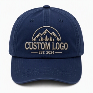 Casquette de baseball ajustable à 5 panneaux avec logo personnalisé brodé, motif lettres en toile, unisexe, idéale pour les voyages en extérieur - Product Image 4