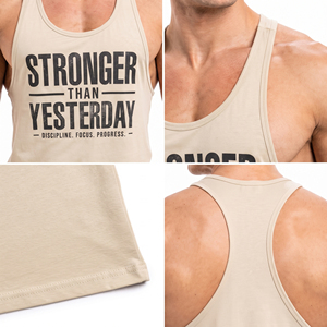 Customize Front Design Printed <b>Men</b> <b>Stringer</b> Top <b>Men</b> Workout Wear Racerback Top 100% Cotton Knitted Gym <b>Vest</b> <b>Men</b> Printed Tank Top - Product Image 6