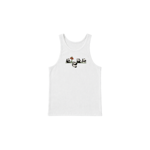 White Women's Tank <b>Top</b> With Front Jellyfish Embroidery Scoop Neck Casual Breathable Cotton Daily Wear Front Decoration Tank <b>Top</b> - Product Image 3