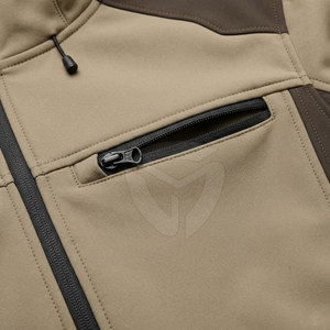 Lightweight <b>Men's</b> Softshell Winter <b>Jacket</b> Full Zip Outdoor Clothing With Modern Fit For Hiking <b>Cycling</b> and Travel - Product Image 6