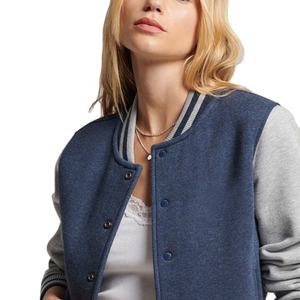 Chaquetas Universitarias de Béisbol de Alta Calidad OEM, Fabricante de Ropa Urbana Personalizada, Chaquetas Varsity con Parche Bordado de Chenilla de Lana con Letras - Product Image 3