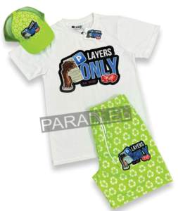 ชุดเซ็ตสองชิ้นผู้ชายสไตล์วินเทจสำหรับฤดูร้อน ขายดี เสื้อยืดคอกลมแขนสั้น กางเกงขาสั้น ระบายอากาศได้ดี - Product Image 2