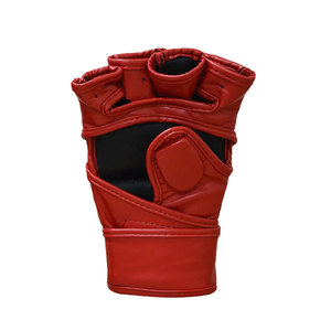 ถุงมือ MMA ทนทานสำหรับการต่อสู้ระดับมืออาชีพ พร้อมสายรัดข้อมือแบบตะขอเกี่ยวที่ปลอดภัย สำหรับการชกมวย - Product Image 2