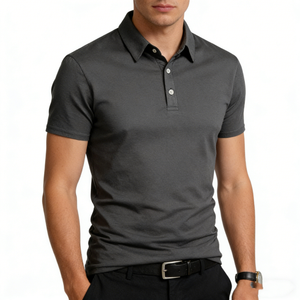 Chemises polo et t-shirts pour hommes respirants et à séchage rapide de qualité supérieure pour la broderie de logo personnalisé et la création de vêtements d'équipe - Product Image 5