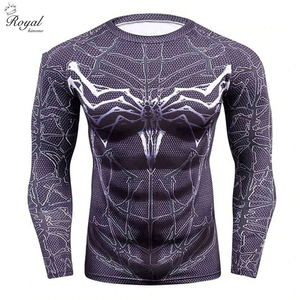 Rashguard personnalisé pour hommes BJJ, certifié IBJJF, compression, manches longues, MMA, grappling, Jiu Jitsu No Gi, polyester/spandex extensible - Product Image 5