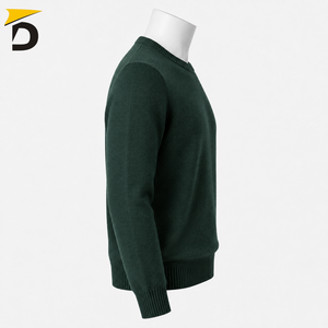 Pull en cachemire à col rond pour homme Darsa Impex, texture fine, chaleur naturelle, silhouette confortable, élégant pour tous les jours - Product Image 5