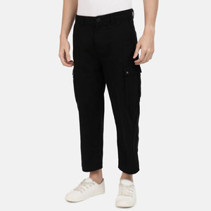 Pantalon cargo pour homme avec logo personnalisé, couleur unie, 100% coton, séchage rapide, respirant, multi-poches, vente directe d'usine, prix bas - Product Image 2