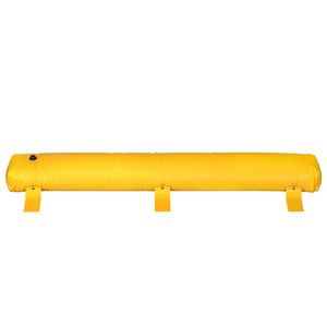Barrière anti-inondation de 3,66 m de long x 30,48 cm de haut, alternative aux sacs de sable, excellente étanchéité, réutilisable, barrière de circulation - Product Image 1