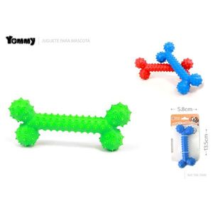 Giocattolo da masticare per cani Yommy Pet, osso in gomma da 14,5 cm per la pulizia dei denti - Product Image 2