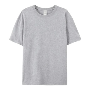 Nouveauté T-shirts à la mode pour hommes, chemises en gros pour hommes, logo personnalisé ajusté, col rond uni, T-shirt en coton 180gsm - Product Image 1