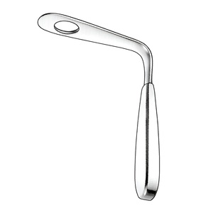 Depresor Lingual Manual de Acero Inoxidable Bosworth, Instrumento Quirúrgico con Certificación CE, Herramienta de Alta Calidad para Examen Oral - Product Image 1