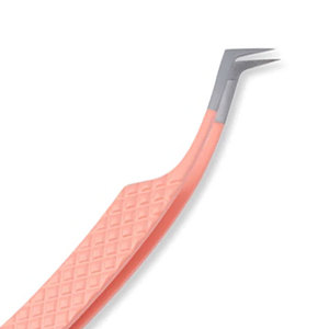 Pinzas de acero inoxidable para extensión de pestañas, herramienta para recoger pestañas, para aplicación de pestañas de volumen, uso profesional y en salones de belleza - Product Image 5