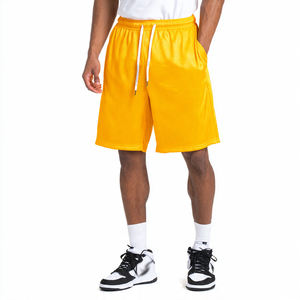 Shorts de basket-ball pour hommes 100% polyester, shorts en mesh décontractés, shorts en mesh légers pour hommes, shorts de course à pied et de basket-ball en gros - Product Image 4