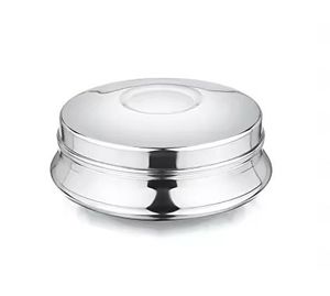 Ensemble de contenants alimentaires en acier inoxydable avec couvercle, boîte de rangement de cuisine, boîte à lunch, ensemble de contenants alimentaires ronds - Product Image 2