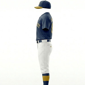 Uniforme de Béisbol al Por Mayor a Precio Económico, Nuevo, Color Personalizado, 100% Poliéster, Secado Rápido, Ligero y Transpirable, Hecho en Pakistán - Product Image 4