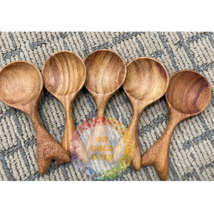 NUEVAS Cucharas de Madera 2025 para Cocina Casera y Profesional, Utensilios de Cocina Ecológicos de 99 Gold Data - Product Image 4