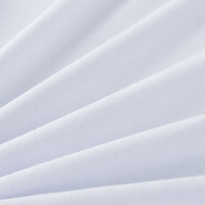 T-shirt blanc uni personnalisé pour homme, col rond, coupe ajustée, 100 % coton, confortable, été 2026, t-shirts décontractés pour homme - Product Image 6