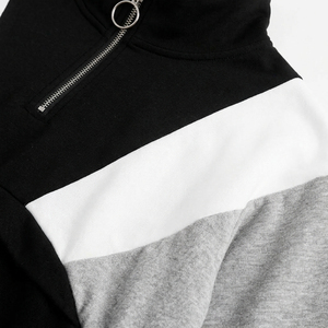 เสื้อฮู้ดดี้ผู้หญิงแบบสั้น ผ้าฝ้ายพรีเมียมเนื้อนุ่ม สวมใส่สบาย แขนยาว สไตล์ทันสมัย รับผลิตแบบ OEM ODM เสื้อผ้าสั่งทำจำนวนมาก - Product Image 5