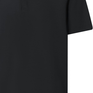 Polo pour homme noir à col boutonné, ourlet fendu, manches courtes, décontracté, professionnel, respirant, pour le golf - Product Image 4