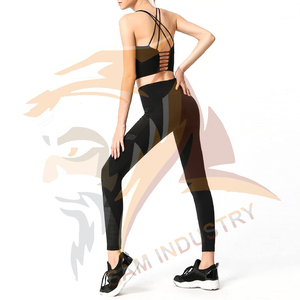 Servicio OEM, Conjunto de Yoga de 2 Piezas Personalizado con el Mejor Diseño, Conjunto de Yoga de Alta Calidad a Bajo Precio para Venta en Línea - Product Image 2