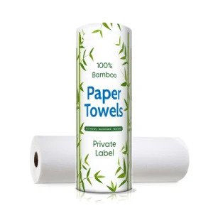 EcoTurtles Exploration Biodegradable Bamboo Wood Pulp 1-3 Ply <b>Kitchen</b> <b>Paper</b> Towel Roll-Eco-Friendly High Absorbent Made Gujarat - Product Image 3