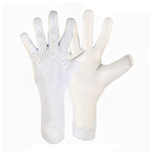 ถุงมือผู้รักษาประตูฟุตบอลคุณภาพสูง ปรับได้ กันลื่น ระบายอากาศได้ดี ผลิตจากยางอย่างดี ป้องกันนิ้วมือ - Product Image 6