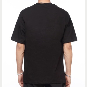 Trendy Custom <b>Logo</b> Print Cotton Men Oversized T Shirts New Fashion High Quality Oem Vintage Style Oversized T-shirt for men - Product Image 4